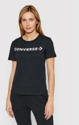 Converse Tricou Icon Play Floral 10023946-A01 Negru Standard Fit