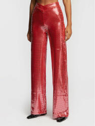 ROTATE Pantaloni din material Briella RT1610 Roșu Regular Fit