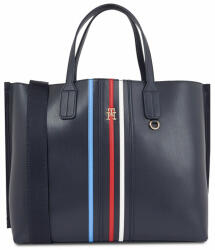 Tommy Hilfiger Geantă Iconic Tommy Satchel Corp AW0AW16409 Bleumarin