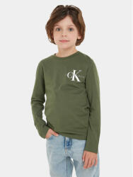 Calvin Klein Bluză IB0IB01457 Verde Regular Fit