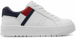 Tommy Hilfiger Sneakers Flag Low Cut Lace-Up T3X9-33356-1355 S Alb