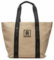 Tommy Hilfiger Geantă Th Sport Luxe Tote AW0AW15732 Alb
