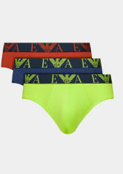 Emporio Armani Underwear Set 3 perechi de slipuri 111734 3F715 09151 Roșu
