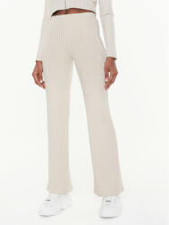 Calvin Klein Jeans Pantaloni din material J20J220678 Bej Flare Fit