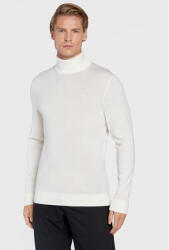 Calvin Klein Bluză cu gât Superior K10K110420 Alb Slim Fit