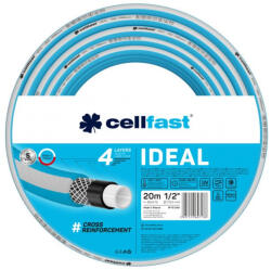 Cellfast IDEAL locsolótömlő 4 rétegű 1/2" 20m