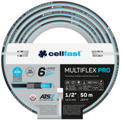 Cellfast Multiflex pro csavarodásmentes tömlő 6 rétegű 1/2" 50 m