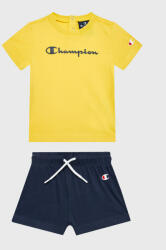 Champion Set tricou și pantaloni scurți 306302 Bleumarin Regular Fit