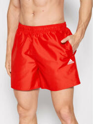 Adidas Pantaloni scurți pentru înot Solid Swim HA0384 Roșu Regular Fit
