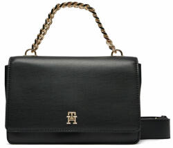 Tommy Hilfiger Geantă Th Refined Med Crossover AW0AW15725 Negru