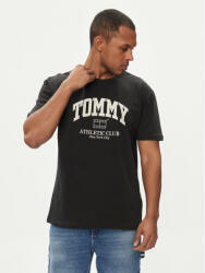 Tommy Jeans Tricou Athletic Club DM0DM18557 Negru Regular Fit