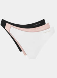 Calvin Klein Underwear Set 3 perechi de chiloți de damă clasici 000QD5200E Colorat - modivo - 149,00 RON