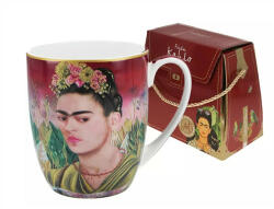 Hanipol Carmani Porcelánbögre 380ml, dobozban, Frida Kahlo: Önarckép (836-0002)