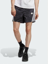 adidas Pantaloni scurți sport Future Icons Allover Print Shorts IC8252 Negru Regular Fit
