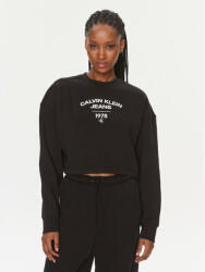 Calvin Klein Bluză Varsity Logo J20J221334 Negru Regular Fit