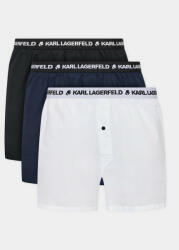 Karl Lagerfeld Set 3 perechi de boxeri Woven 221M2134 Colorat