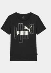 PUMA Tricou Graphics No. 1 Logo 676823 Negru Regular Fit