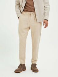 SELECTED Pantaloni chino 16087636 Bej Slim Tapered Fit - modivo - 189,00 RON