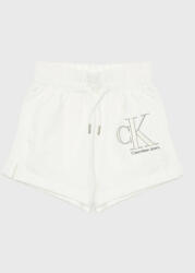 Calvin Klein Jeans Pantaloni scurți sport Reveal Monogram IG0IG01981 Alb Regular Fit