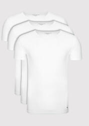 Tommy Hilfiger Set 3 tricouri Essential 2S87905187 Alb Regular Fit