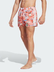 Adidas Pantaloni scurți pentru înot Seasonal Floral CLX Very Short Length Swim Shorts HT2122 Portocaliu Regular Fit