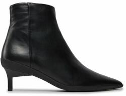 Calvin Klein Botine Wrapped Stil Ankle Boot 50 HW0HW01838 Negru