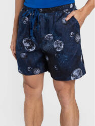 Cyberjammies Pantaloni scurți pijama Apollo Moon Print 6736 Bleumarin Regular Fit