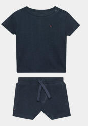 Tommy Hilfiger Set tricou și pantaloni scurți KN0KN01597 Bleumarin Regular Fit
