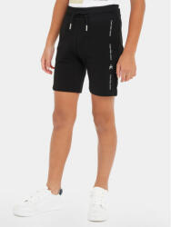 Calvin Klein Jeans Pantaloni scurți sport Minimalistic IB0IB02061 Negru Regular Fit