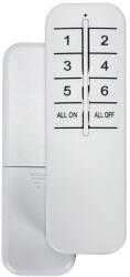 Smartwise 6+2 gombos Bluetooth (eWeLink-Remote) távirányító R2 (SMW-KIE-EREM8-R2)