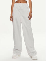 Calvin Klein Jeans Pantaloni din material Soft Crinkle J20J223122 Gri Relaxed Fit