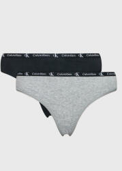 Calvin Klein Underwear Set 2 perechi de chiloți tanga 000QD3990E Colorat - modivo - 169,00 RON