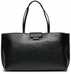 Calvin Klein Geantă Archive Hw Large Tote K60K611567 Negru