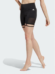 adidas Pantaloni scurți sport Train Essentials Dance High-Waisted Short Leggings HT5429 Negru