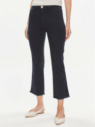 Marella Pantaloni din material Olpe 2331310334 Bleumarin Cropp Flare Fit