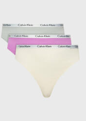 Calvin Klein Underwear Set 3 perechi de chiloți tanga 000QD3800E Colorat