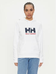 Helly Hansen Bluză W Hh Logo Hoodie 2.0 34460 Alb Regular Fit
