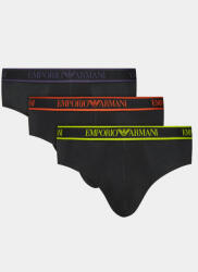 Emporio Armani Underwear Set 3 perechi de slipuri 111734 3F717 29821 Negru