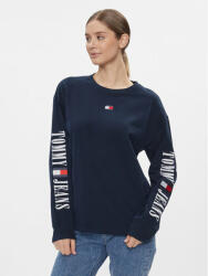 Tommy Hilfiger Bluză Archive DW0DW17529 Bleumarin Relaxed Fit