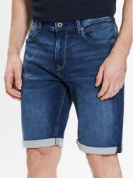 Pepe Jeans Pantaloni scurți de blugi Jack Short PM801022CQ8 Albastru Regular Fit
