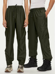 Rains Pantaloni de ploaie Cargo Rain Pants Regular W3 18850 Verde Regular Fit