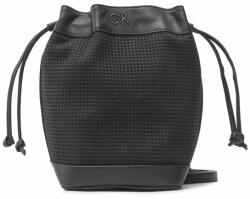 Calvin Klein Geantă Re-Lock Drawstring Bag Sm Perf K60K610636 Negru