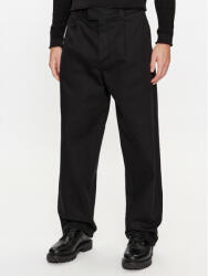 Calvin Klein Pantaloni din material J30J324038 Negru Regular Fit