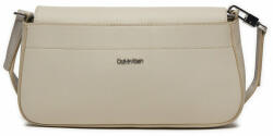 Calvin Klein Geantă Business Shoulder Bag_Saffiano K60K611680 Écru
