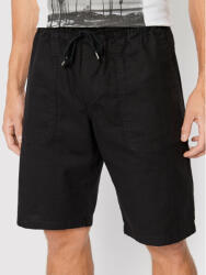 Tom Tailor Denim Pantalon scurți din material 1031441 Negru Regular Fit