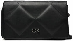 Calvin Klein Geantă Re-Lock Quilt Shoulder Bag K60K611021 Negru