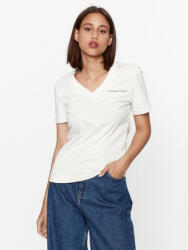 Calvin Klein Jeans Tricou J20J221429 Écru Regular Fit