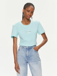Calvin Klein Jeans Tricou Monologo Slim Tee J20J222564 Albastru Slim Fit