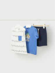 Mayoral Set tricou, top și pantaloni scurți 1644 Colorat
