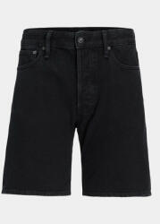 Jack&Jones Pantaloni scurți de blugi Chris Cooper 12252866 Negru Relaxed Fit